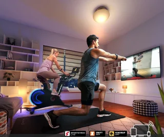 Sportstech sBike Lite Racefiets Hometrainer