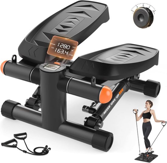 Stepper Compact Fitness tot 150 kg met Smart Display