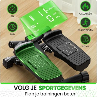Stepper Fitness Mini Crosstrainer Zwart