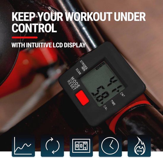 Stepper Fitnessapparaat Trainingscomputer Volledige Lichaamstraining
