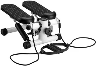 Stepper machine - crosstrainer thuis - zwart