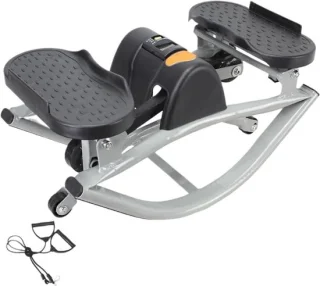 Stepper machine hometrainer zwart