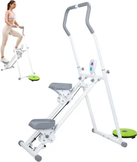 Stepper machine verticale klimmer wit