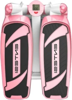 Stepper met banden Hometrainer Twist roze