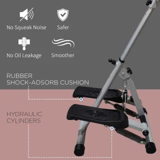 Stepper met handvat