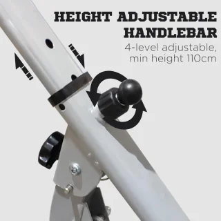 Stepper met handvat