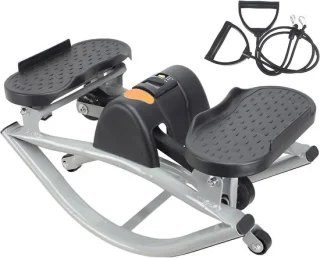 Stepper thuistrainer zwart