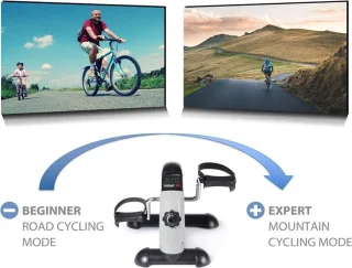 Stoelfiets Mini Hometrainer Onder Bureau