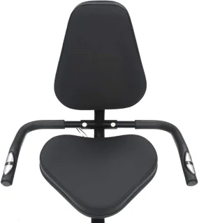 The Living Store Ligfiets Magnetische Hometrainer met Hartslagmeter
