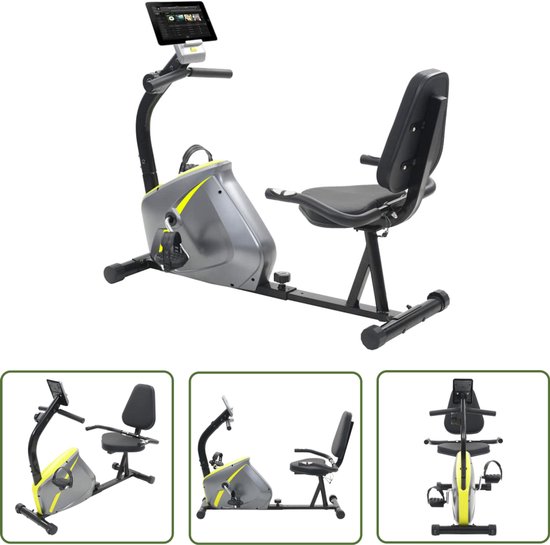The Living Store Ligfiets Magnetische Hometrainer met Hartslagmeter review