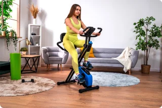 THUNDER Hometrainer TINY Opvouwbare Magnetische X-Bike