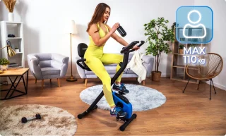 THUNDER Hometrainer TINY Opvouwbare Magnetische X-Bike