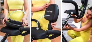 THUNDER Hometrainer TINY Opvouwbare Magnetische X-Bike