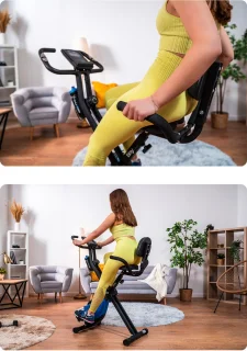 THUNDER Hometrainer TINY Opvouwbare Magnetische X-Bike