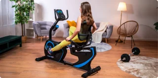 THUNDER OPAL Elektromagnetische Hometrainer Ligfiets