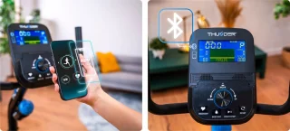 THUNDER OPAL Elektromagnetische Hometrainer Ligfiets