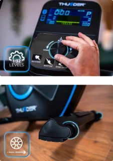 THUNDER TRIX Hometrainer Electromagnetisch