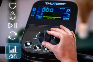 THUNDER TRIX Hometrainer Electromagnetisch