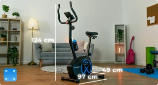 THUNDER ZIGGS Magnetic-Xbike Hometrainer