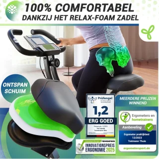 Tretmann Hometrainer Fiets Opvouwbaar Ergometer