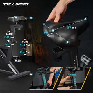 Trex Sport TX-840SB Fargo Spinningfiets