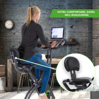 Tunturi Cardio Fit B25 X Hometrainer met Rugleuning