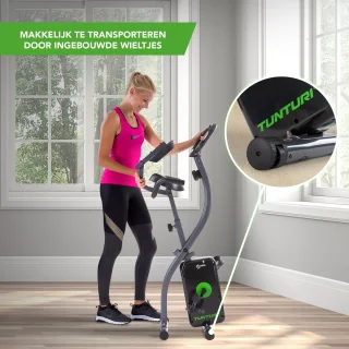 Tunturi Cardio Fit B25 X Hometrainer met Rugleuning