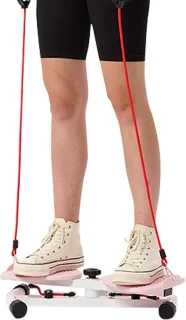 Twist trainingsmachine taille torsie machine roze