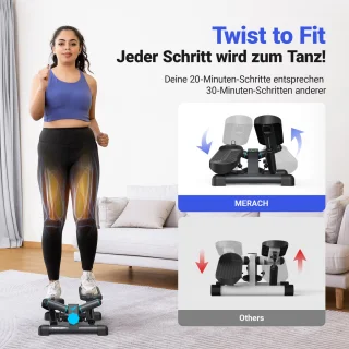 Twist Trap Mini Stepper Compact Zwart