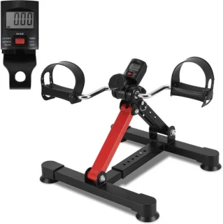 Under Desk Bike - Mini hometrainer zwart/rood review