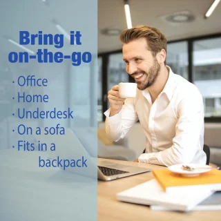 Under Desk Trappertje Hometrainer