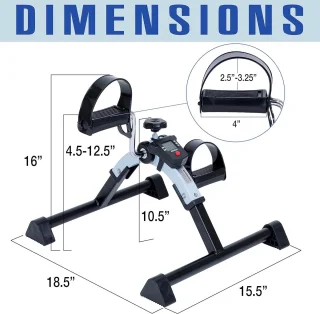 Under Desk Trappertje Hometrainer