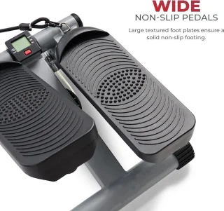 Unisex Mini Stepper Grijs Met LCD-Monitor