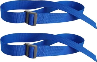 Universeel Hometrainerriem 75 x 2,5 cm - Nylon - Blauw