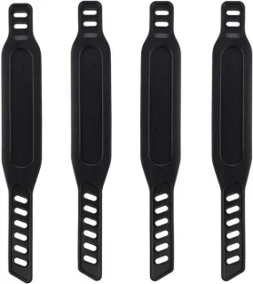 Universeel Pedaalriemen Hometrainer - 4 stuks Zwart
