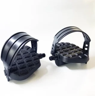 Universele Hometrainer Pedalen - 30 x 30 cm - Zwart
