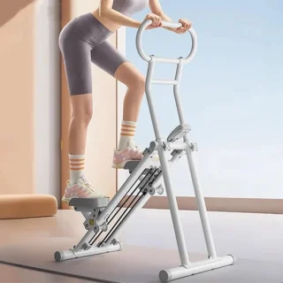 Verticale klimmachine stepper climber wit