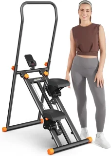 Verticale Trapstepper Klimmer - Zwart