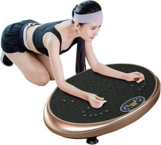 Vibratieplatform Trilplaat - Fitness Oefenmachine Zwart