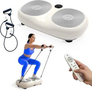 Vibratietrainer Trilplaat - Wit