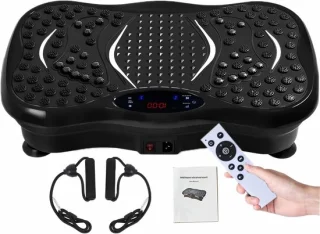 Vibration plate exercise machine