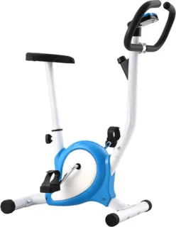 vidaXL Hometrainer Blauw