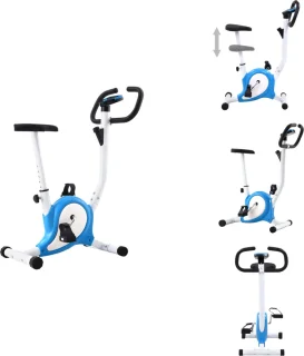 vidaXL Hometrainer Blauw