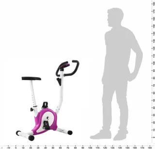 vidaXL Hometrainer Paars