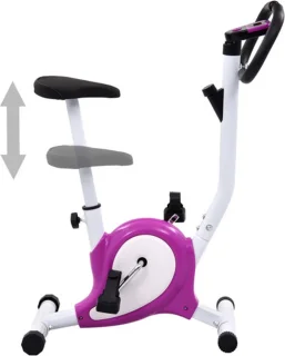 vidaXL Hometrainer Paars