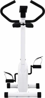vidaXL Hometrainer wit bandweerstand
