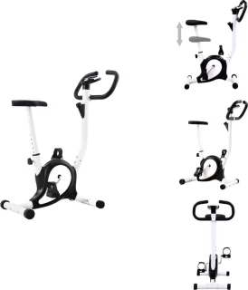 vidaXL Hometrainer Zwart