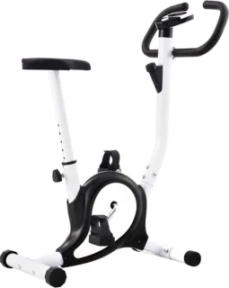 vidaXL Hometrainer Zwart