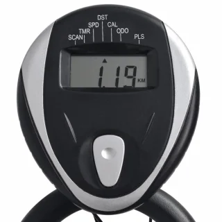 vidaXL Hometrainer zwart rood