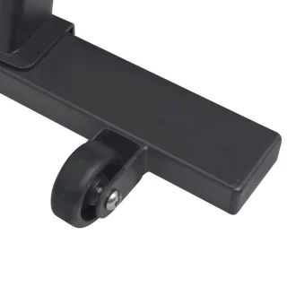 vidaXL Hometrainer zwart rood